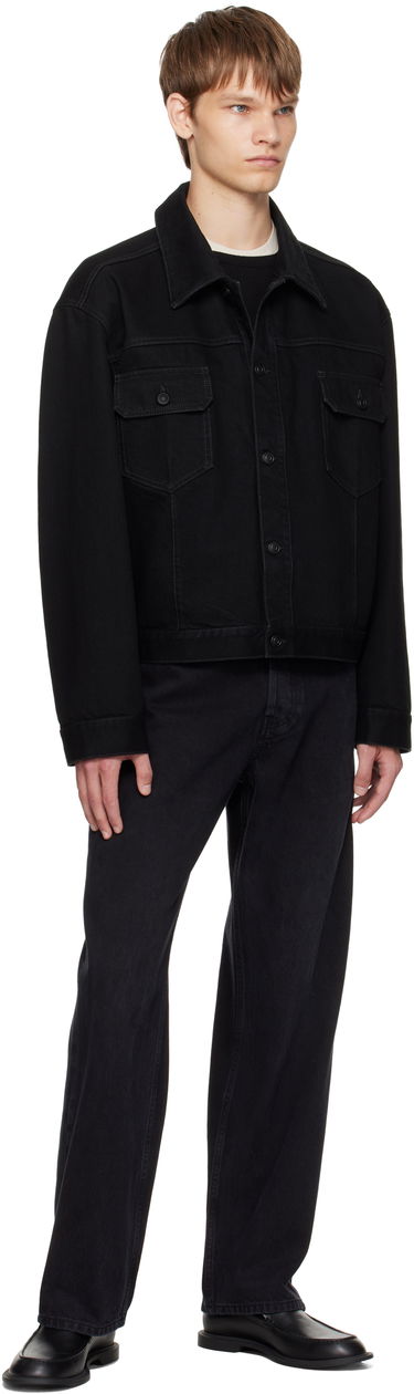 Jacka The Row The Row Orson Denim Jacket Svart | 546-W4170, 3