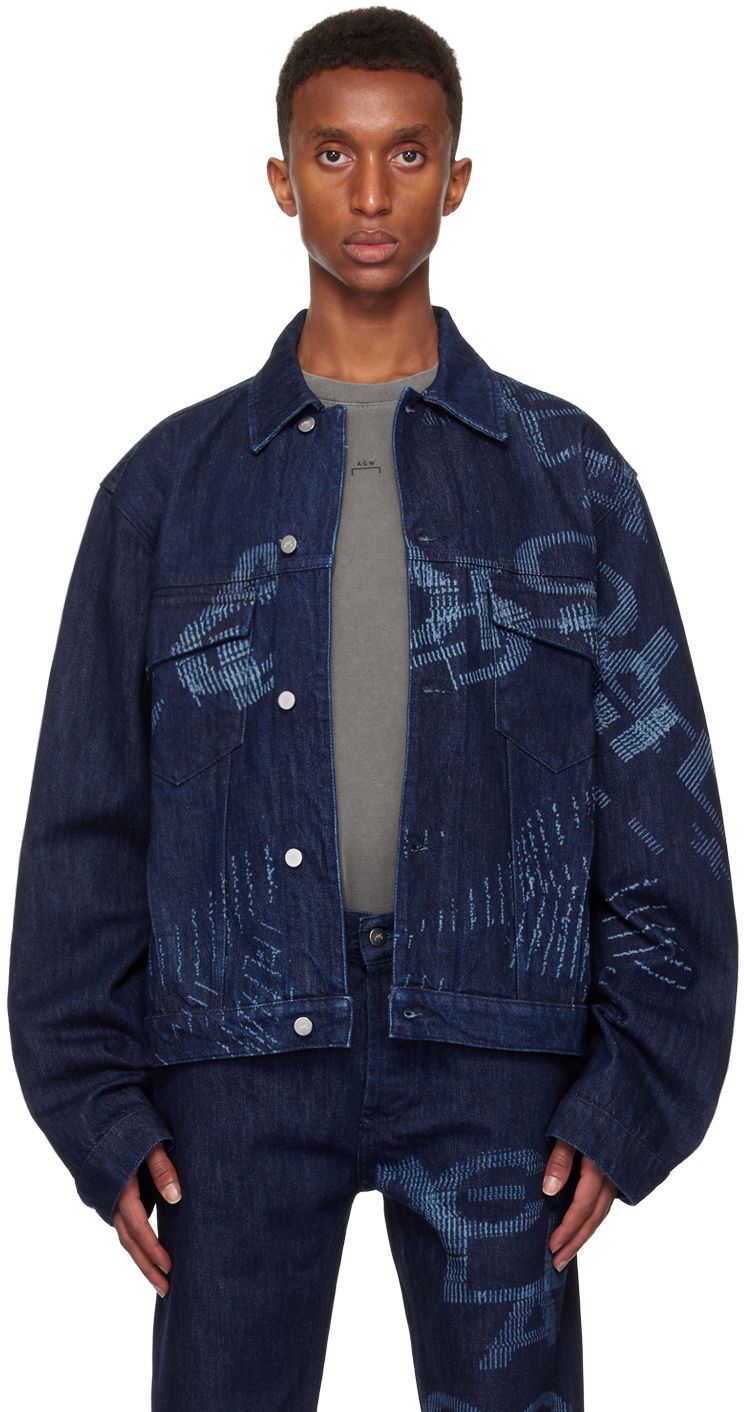 Jacka A-COLD-WALL* Annex Denim Jacket Mörkblå | ACWMH059B