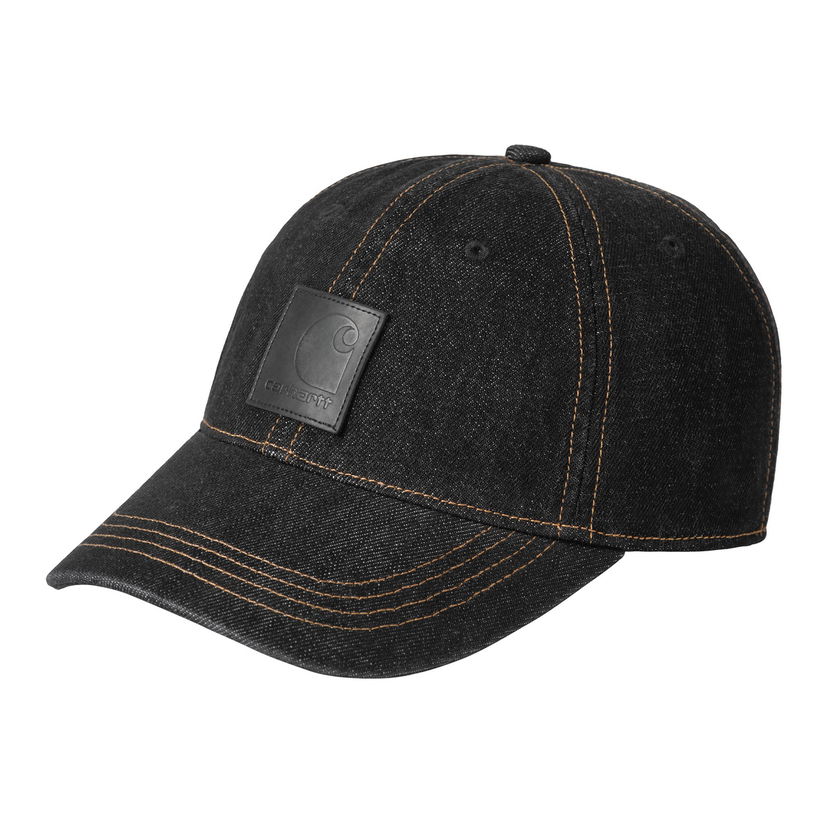 Keps Carhartt WIP Bleached Denim Baseball Cap Svart | I034471_6