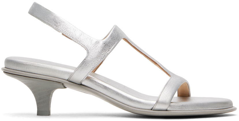 Sneakers och skor Marsèll Marsèll Ciglio Heeled Sandals Metallisk | MW8173 082