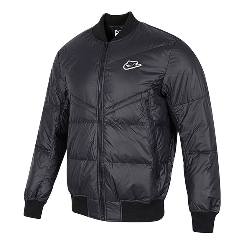 Bomberjacka Nike Puffer Bomber Jacket Svart | DV4275-010