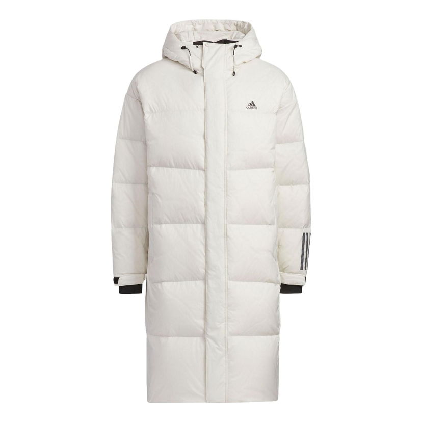 Parkas adidas Originals Long Down Jacket Vit | IL8927