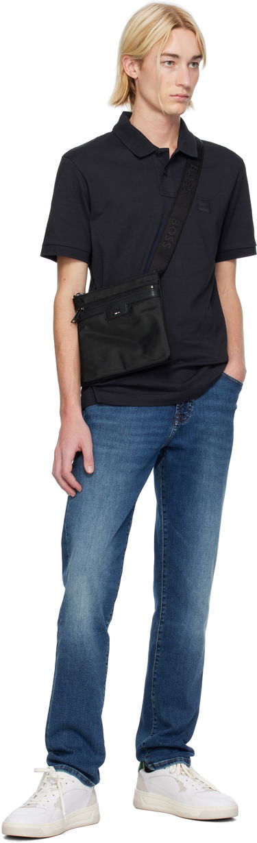 Axelväska BOSS BOSS Envelope Crossbody Bag Svart | 50536191, 3