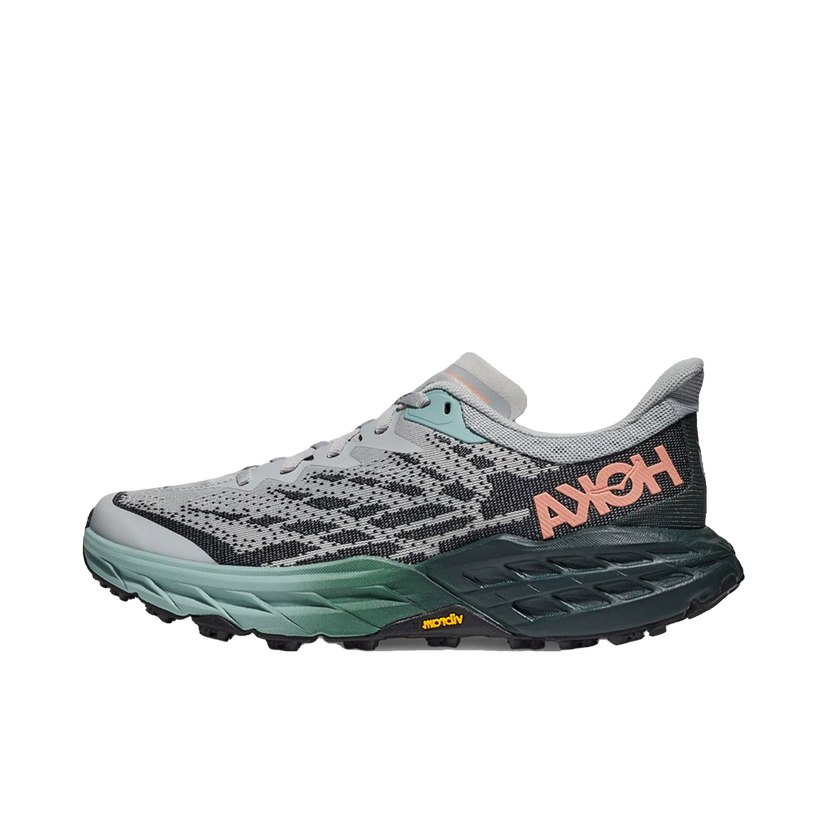Löpning Hoka One One Speedgoat 5 "Harbor Mist/Black" W Grå | 1123158-HMSP