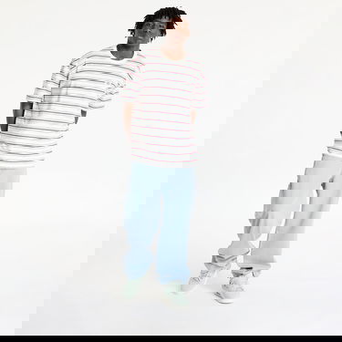 T-shirt Dickies Dickies Lewistown Stripe Short Sleeve T-Shirt Vit | DK0A4Z8SC481, 3