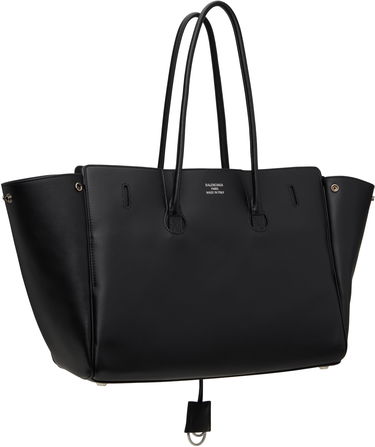 Tygpåse Balenciaga Balenciaga Bel Air Medium Carry All Bag Svart | 805481 2ABAW, 2