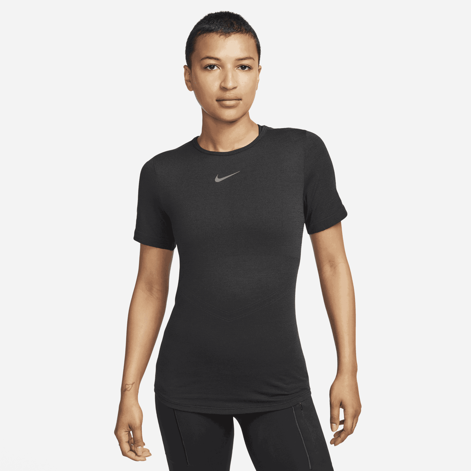 T-shirt Nike Dri-FIT Swift Wool Svart | FB4473-010, 0