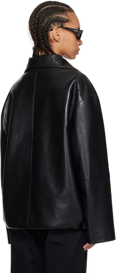 Jacka Nanushka Nanushka Aiman Faux-Leather Jacket Svart | NW25RSJK13999, 2