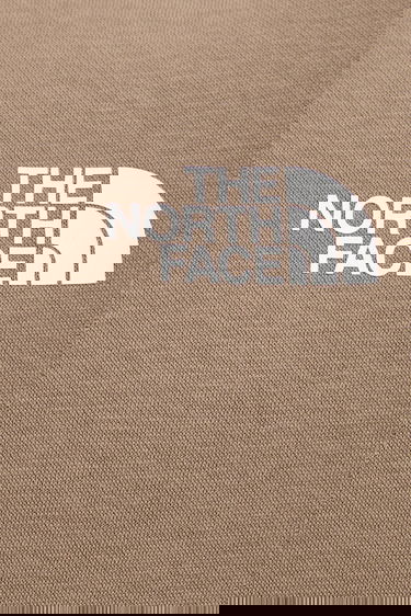 Sweatshirt The North Face Simple Dome Smooth Hoodie Beige | NF0A89FCBOW1, 4