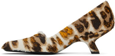 Sneakers och skor Bottega Veneta Bottega Veneta Boogie Calf Hair Heels Flerfärgad | 816558 V4U00, 2