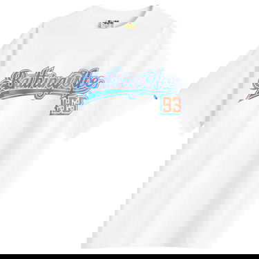 T-shirt BAPE Bathing Ape Baseball Logo T-Shirt, Size Large Vit | 001TEL301056M-WBK, 0