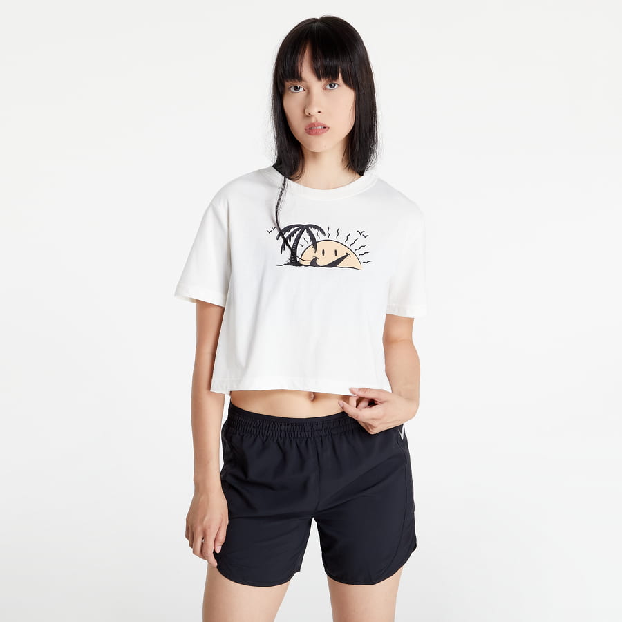 T-shirt Nike Sportwear W Cropped T-Shirt Vit | DQ3309-133, 0