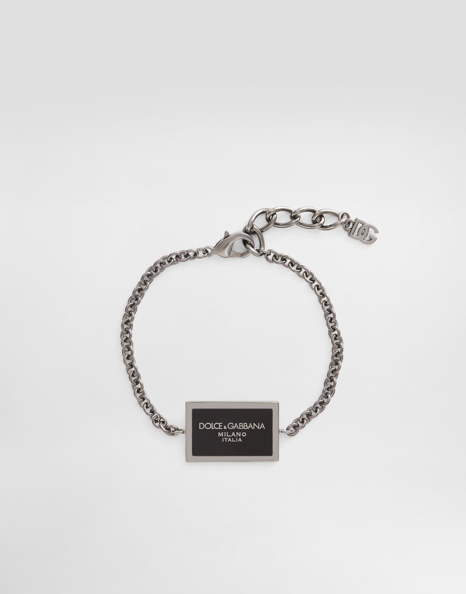 Armband Dolce & Gabbana Dolce & Gabbana Logo Chain Bracelet Metallisk | WBR1D1W1111G7657, 0