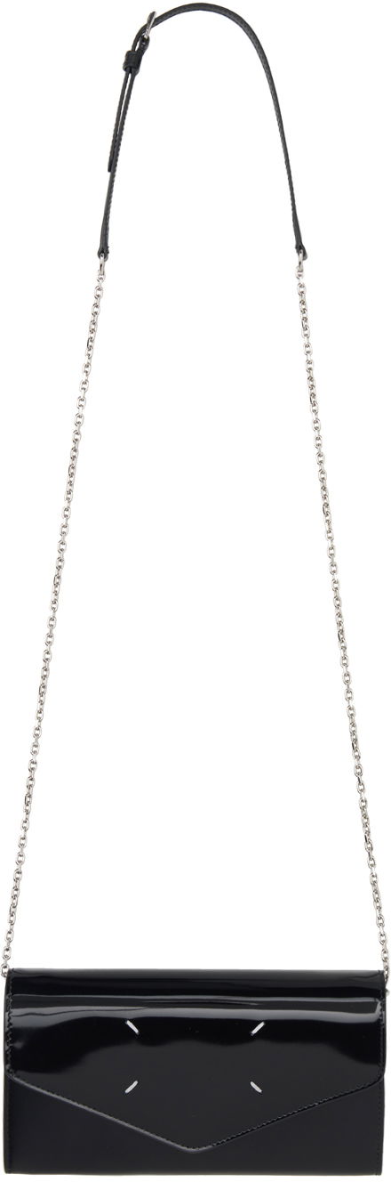 Kläder Maison Margiela Four Stitches Chain Wallet Svart | SA1UI0037 P5135
