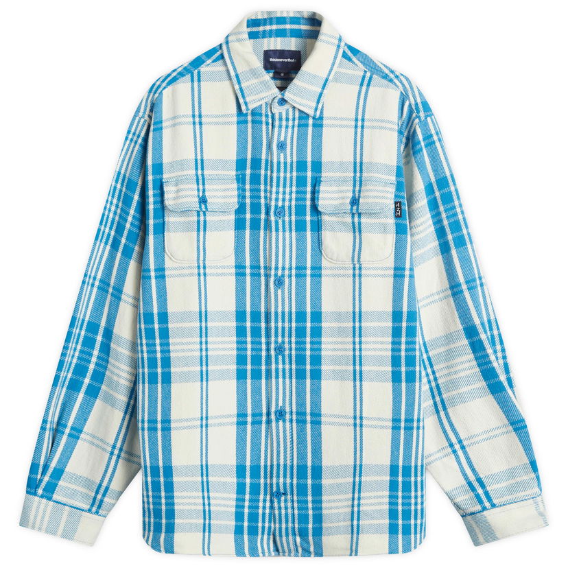 Skjorta thisisneverthat Flannel Work Shirt Blå | TN243WSHTL02-BLU