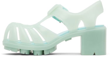 Skovård Bottega Veneta Bottega Veneta Gertie Fisherman Heeled Sandals Grön | 827620 V2AS0, 2