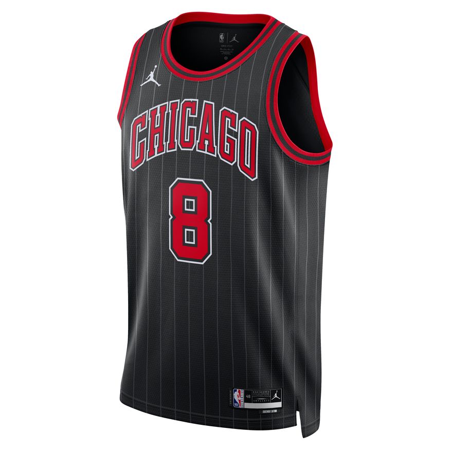 Jersey Jordan NBA Dri-FIT Lavine Zach Chicago Bulls Statement Edition 2022 Swingman Jersey Svart | DO9521-012, 1
