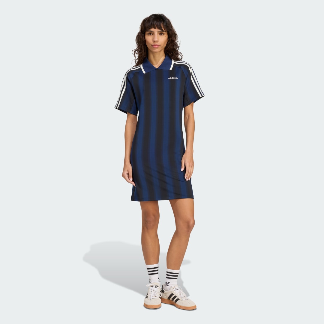 Klä adidas Performance Football Inspired Graphic Dress Blå | JW5143, 0