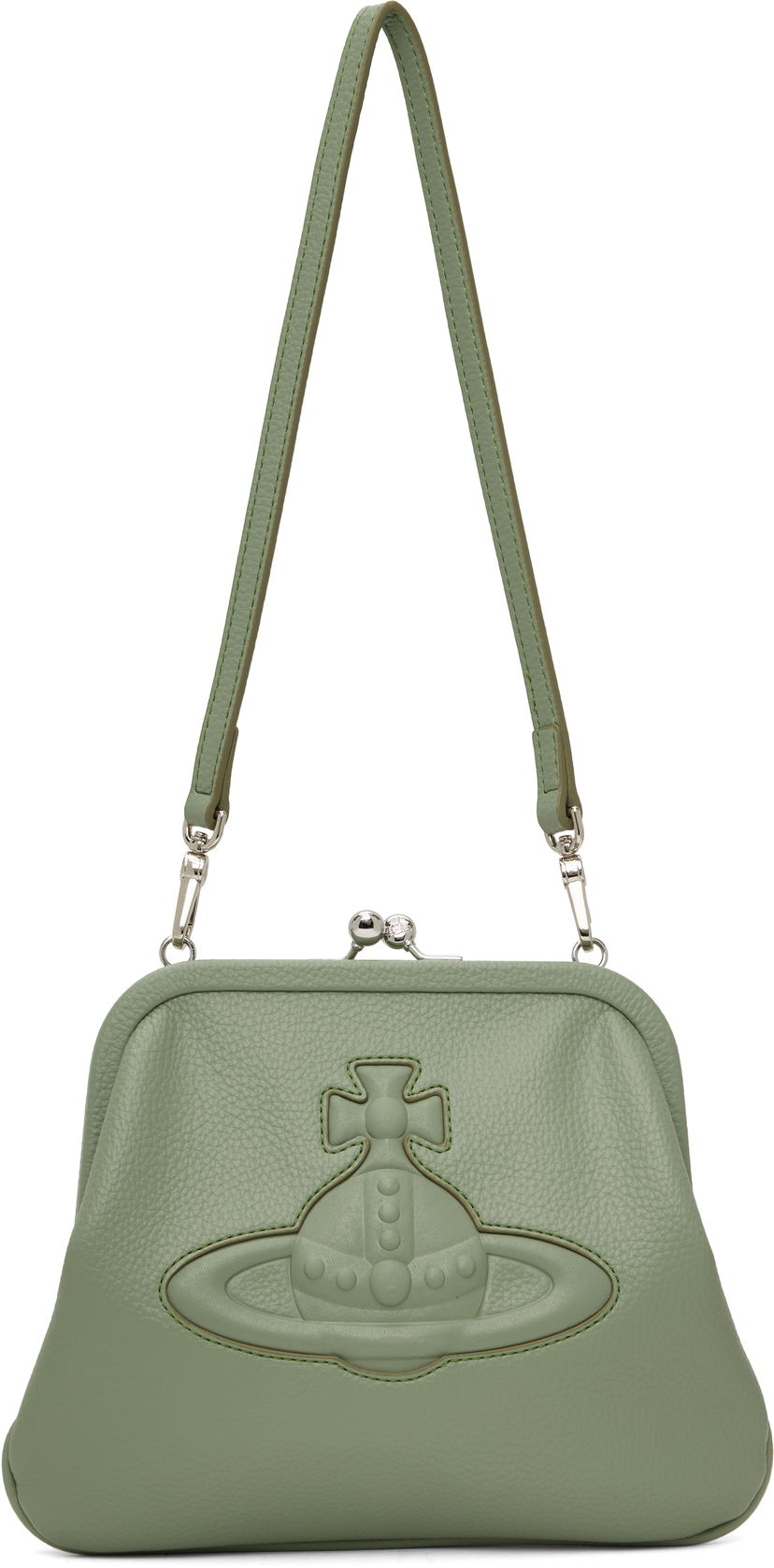 Handväska Vivienne Westwood Vivienne Westwood Vivienne's Orb Clutch Grön | 4B010009W-S000D-