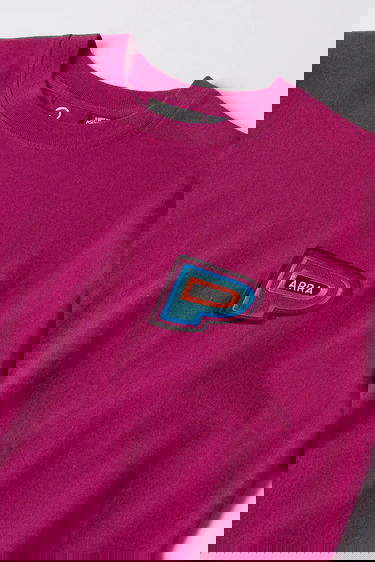 T-shirt By Parra Parra Repeat Pea T-Shirt Bourgogne | 53415, 1