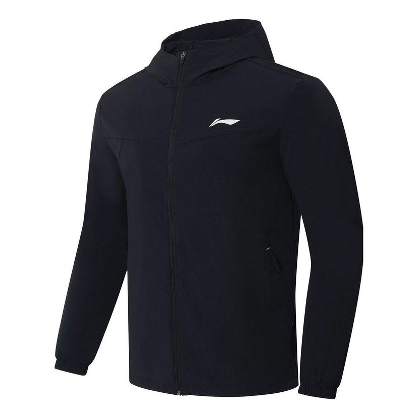 Vindjacka Li-Ning Running Windbreaker Svart | AFDS365-6