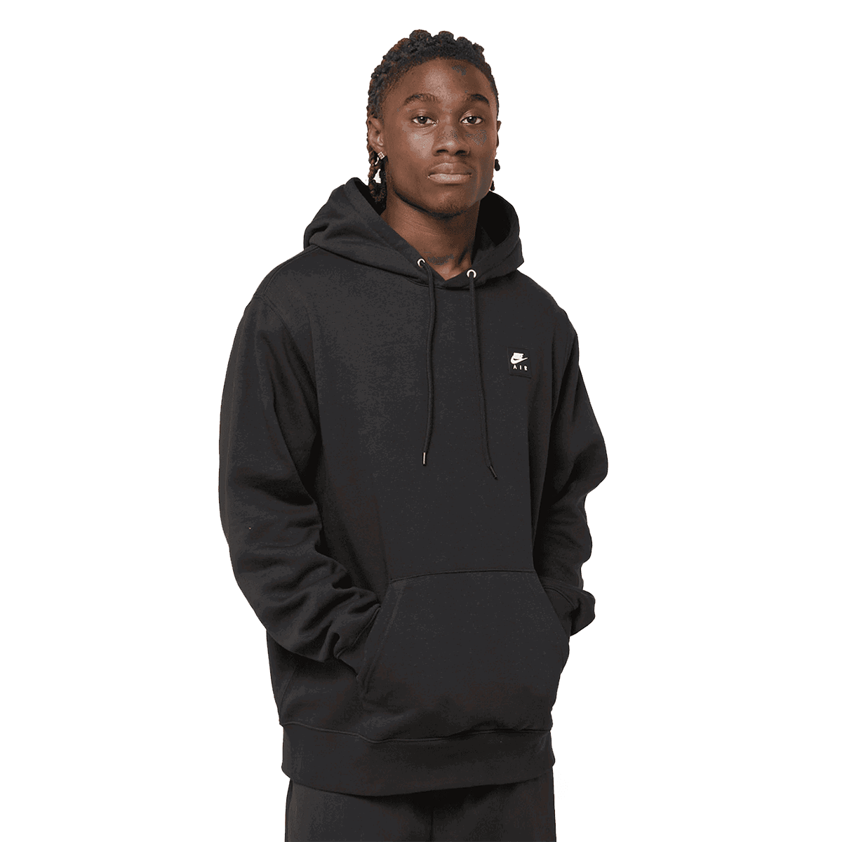 Sweatshirt Nike AIR Pullover Hoodie Svart | IM9484-010, 0