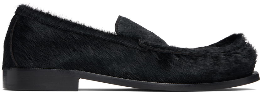 Sneakers och skor Dries Van Noten Dries Van Noten Ponyhair Loafers Svart | 252-021723-301