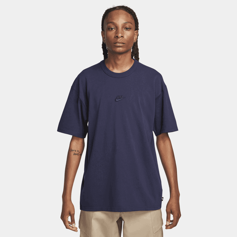 T-shirt Nike Nike Sportswear Premium Essentials T-Shirt Mörkblå | DO7392-451