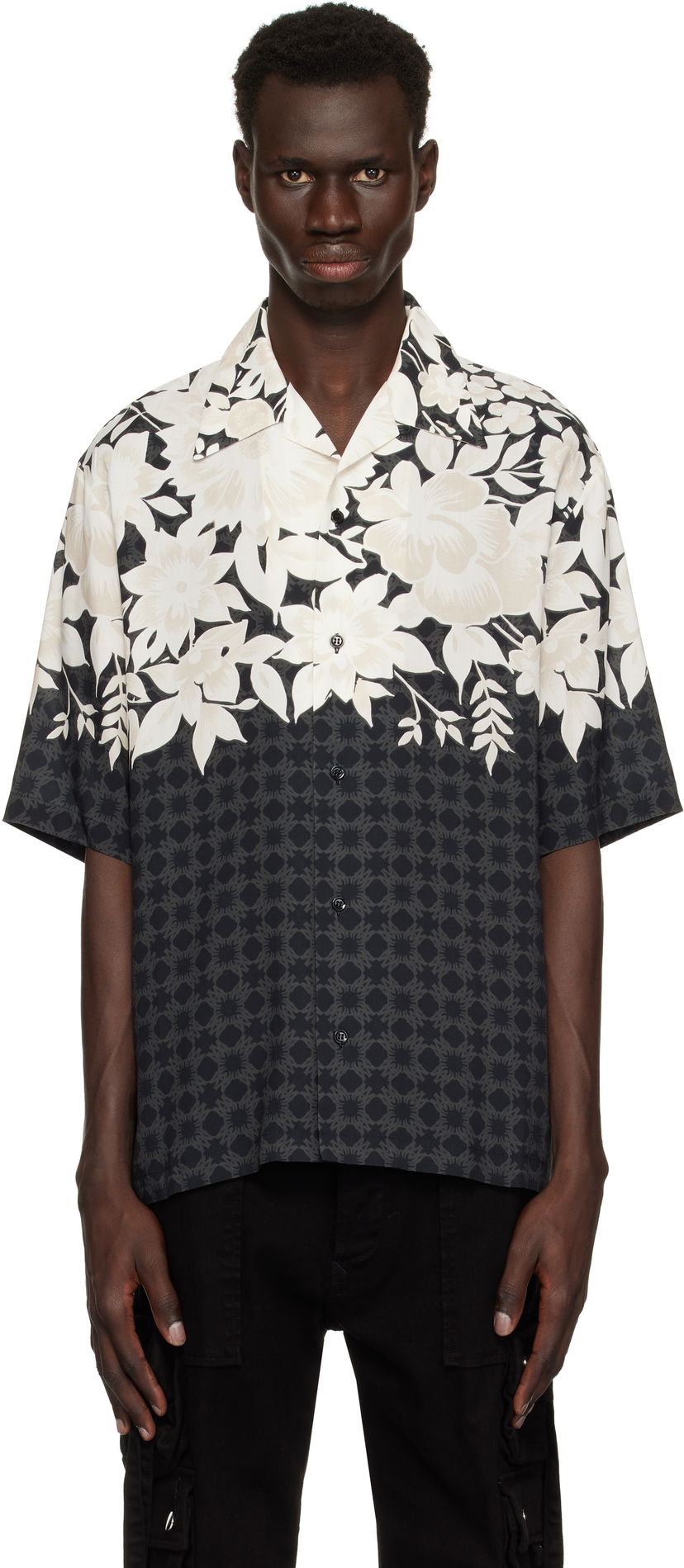Skjorta AMIRI AMIRI Garden Camp Shirt Flerfärgad | AMSTCA1114