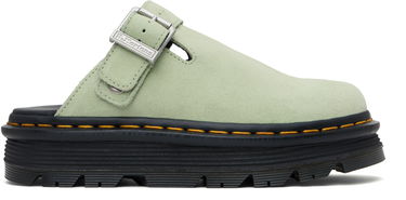 Sneakers och skor Dr. Martens Zebzag Suede Slingback Platform Slip-On Loafers Grön | 31937300, 0