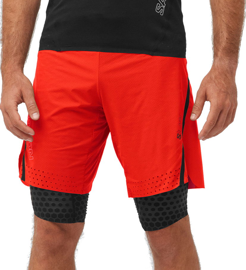 Shorts Salomon S/LAB Ultra 2-in-1 Shorts Röd | lc2260800