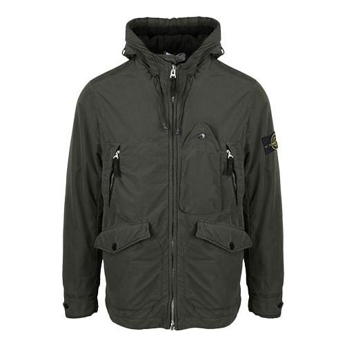 Vindjacka Stone Island David Light-TC Micropile Jacket Grön | 731540931-V0059