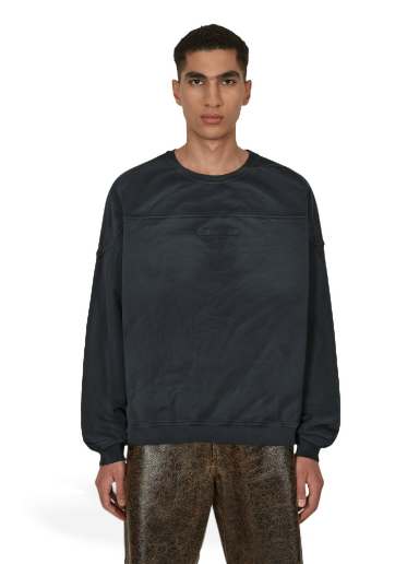 Sweatshirt GUESS Classic Logo Crewneck Sweatshirt Svart | M2BQ01KBB40 JBLK