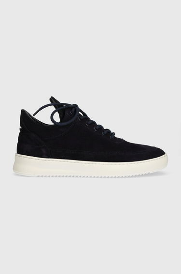 Sneakers och skor Filling Pieces Low Top Suede Organic Blå | 10122791658, 0