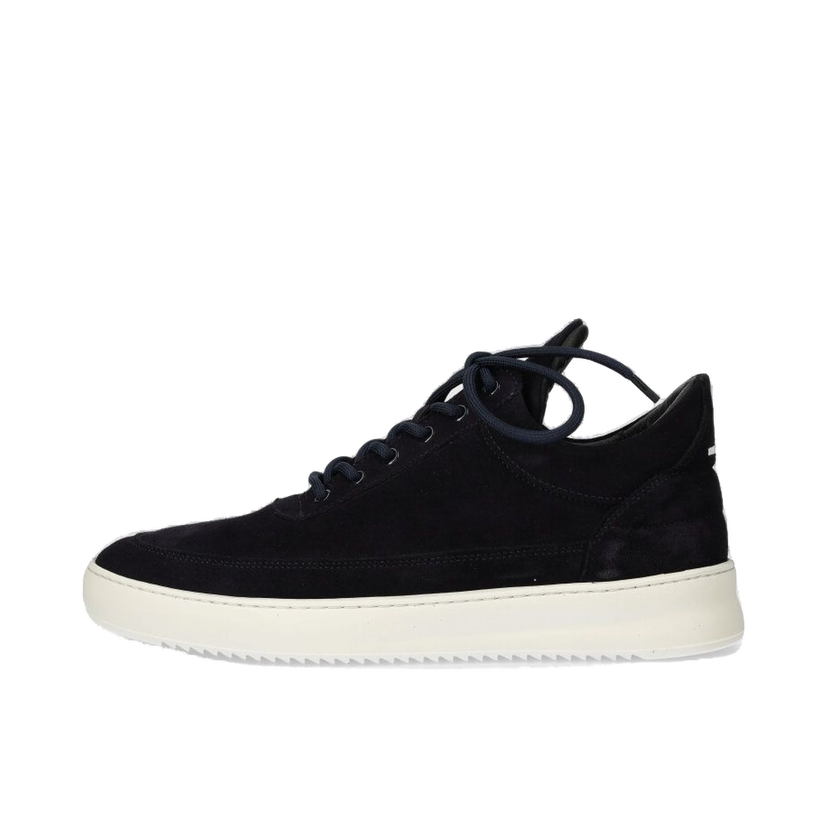 Sneakers och skor Filling Pieces Low Top Suede Organic Blå | 10122791658