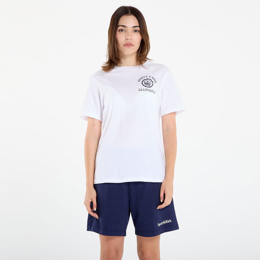 T-shirt Sporty & Rich Sporty & Rich California Emblem Soft T-Shirt Vit | TO089625508WH01