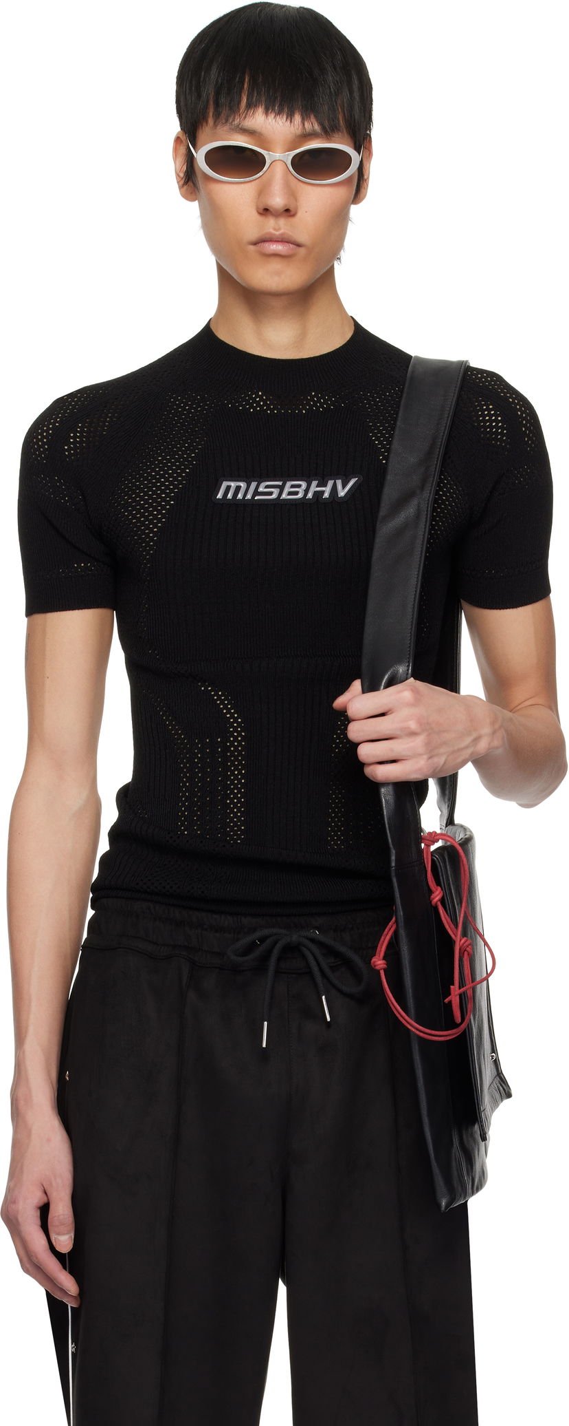 T-shirt MISBHV MISBHV Knitted Future Sport T-Shirt Svart | 250M500