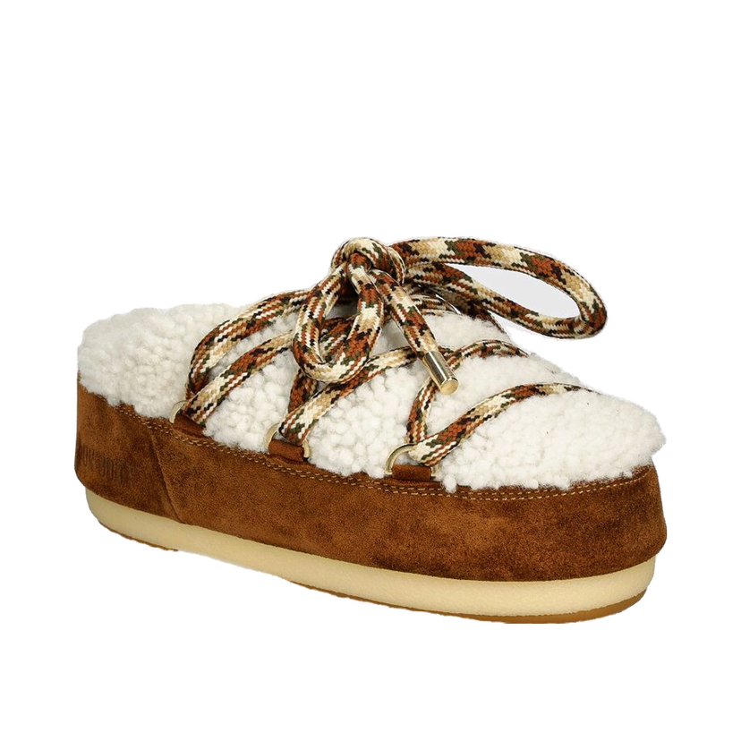 Sneakers och skor Moon Boot MB MULE SHEARLING Slippers Brun | 80D1460240.MA03