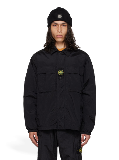 Jacka Stone Island Double-Dyed Jacket Svart | 7915Q0819