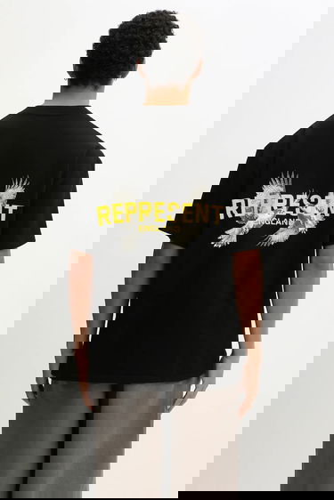 T-shirt Represent Clo T-Shirt Legacy Falcon Svart | MLM100735, 0