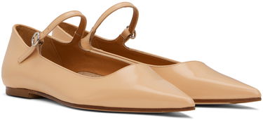 Kläder Aeyde Aeyde Cleo Ballerina Flats Beige | A11-FL-SNDP8 FL131-FW24-960-028, 3
