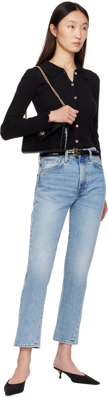 Bälten Anine Bing ANINE BING Nicola Patent Leather Belt Svart | A-12-11375-BLK1, 1