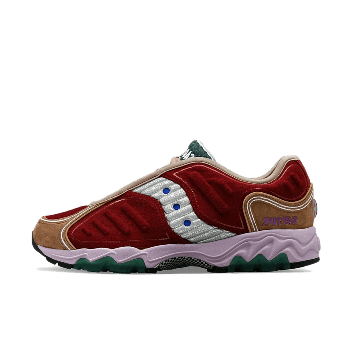 Sneakers och skor Saucony Jae Tips x Matrix "Burgundy" Flerfärgad | S70922-1, 0
