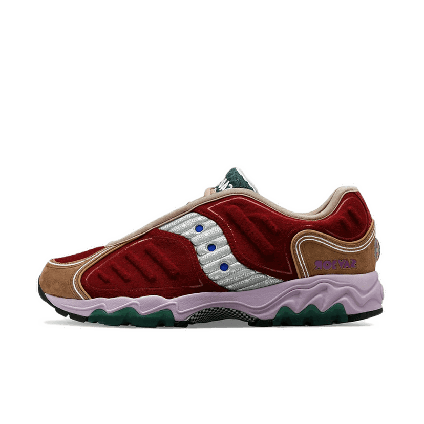 Sneakers och skor Saucony Jae Tips x Matrix "Burgundy" Flerfärgad | S70922-1