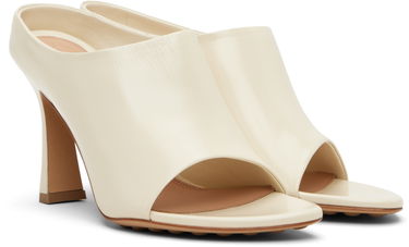 Sneakers och skor Bottega Veneta Bottega Veneta Rana Mules Vit | 827720 V3H90, 3