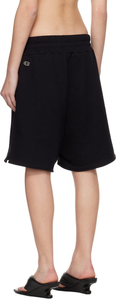 Shorts Rick Owens Rick Owens Champion Edition French Terry Shorts Svart | CW01E1683 CHFE, 3