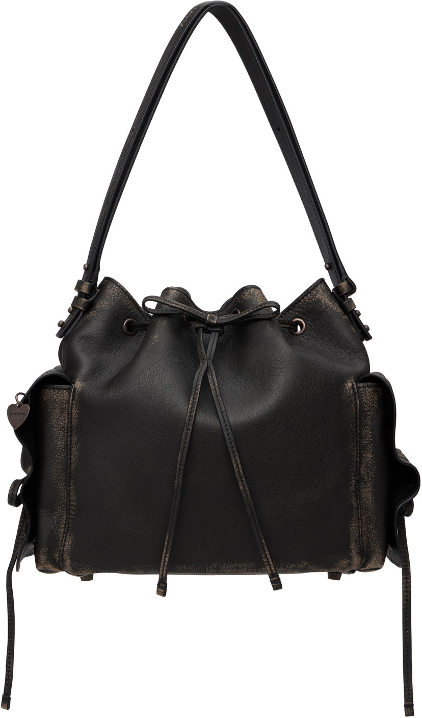 Handväska Acne Studios Acne Studios Multipocket Bucket Bag Svart | A10454-