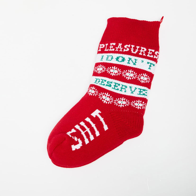Heminredning Pleasures Naughty Holiday Stocking Red Universal Röd | P24W058 RED