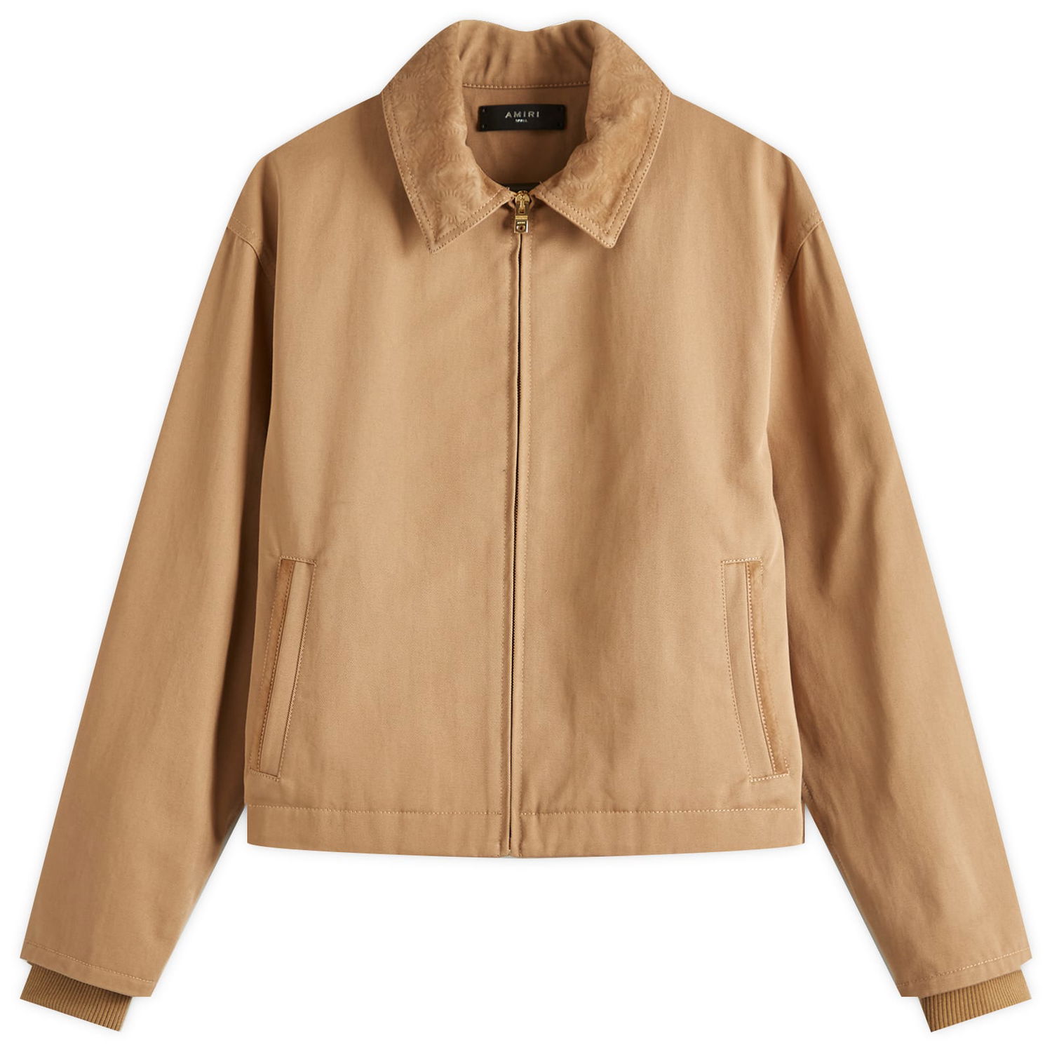 Bomberjacka AMIRI AMIRI Quad Work Jacket, Size Large Brun | AWOUWJ1011, 1