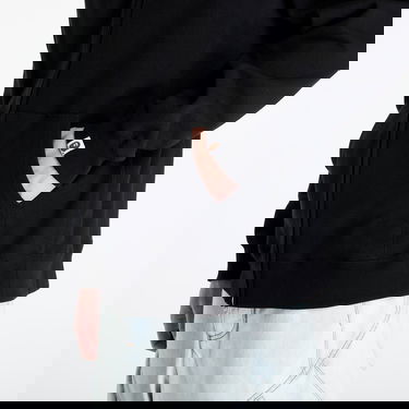 Sweatshirt BAPE A Bathing Ape One Point Ape Head Shark Full Zip Hoodie Svart | 001ZPK801305M, 4